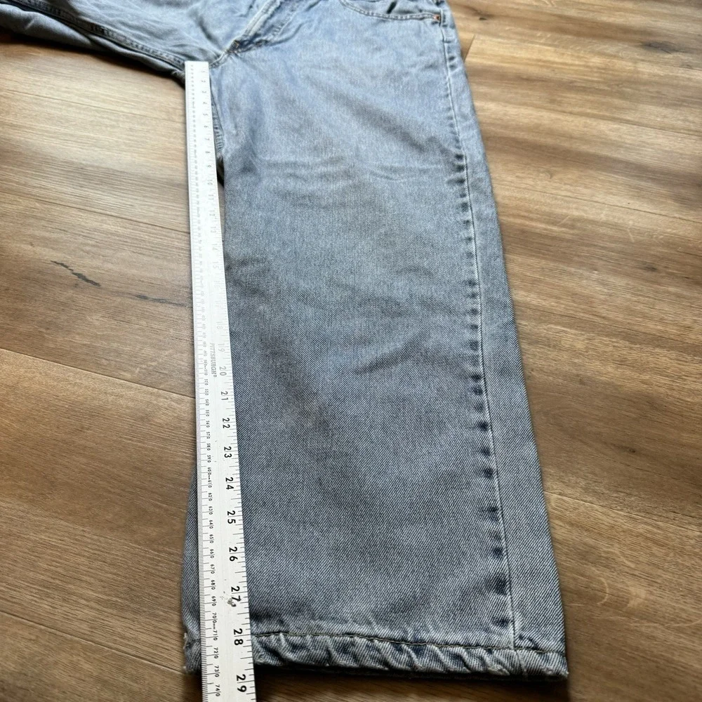 Vintage Levis Jeans Men 38x30 Blue 550‎ Relaxed Fit Baggy Light Wash Fits 36x29